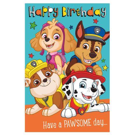 Pawsome Paw Patrol Birthday Card £2.39